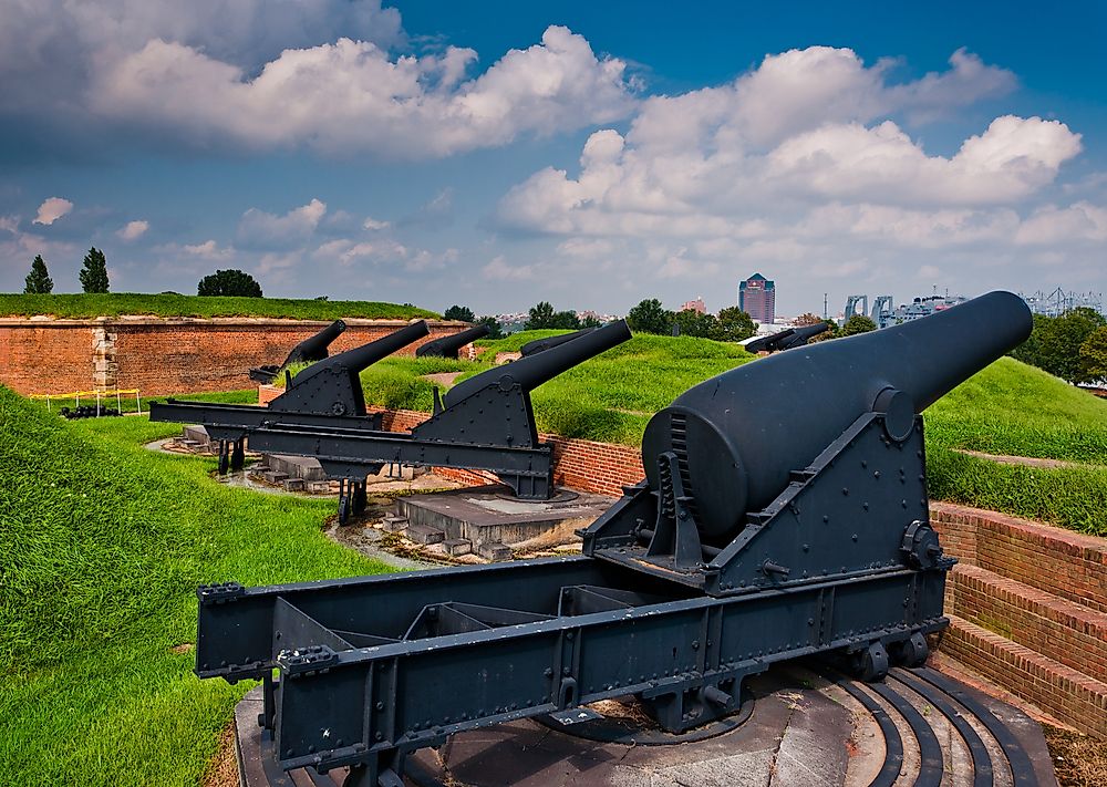 Fort McHenry. 