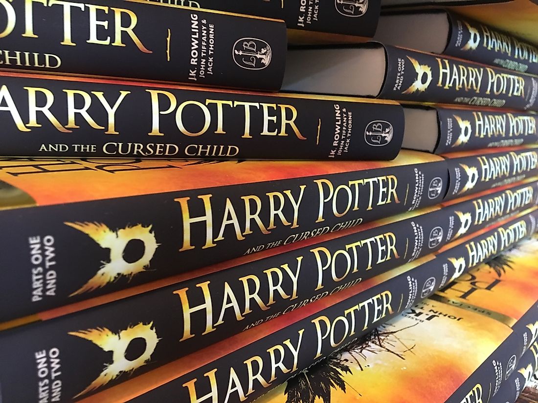 The ever-growing Harry Potter series tops the list of best selling book series. Editorial credit: Wan Fahmy Redzuan / Shutterstock.com