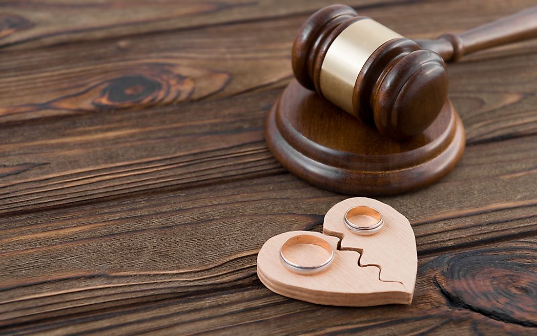 Divorce is a relatively common occurrence in the United States.