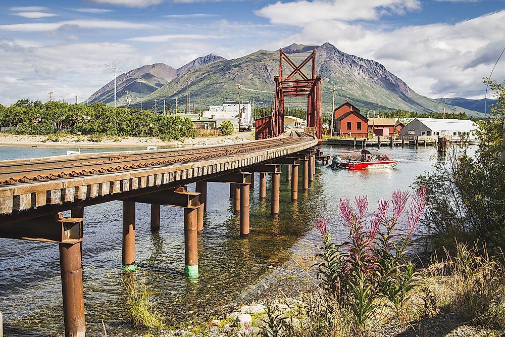 A bridge in the Yukon territory.