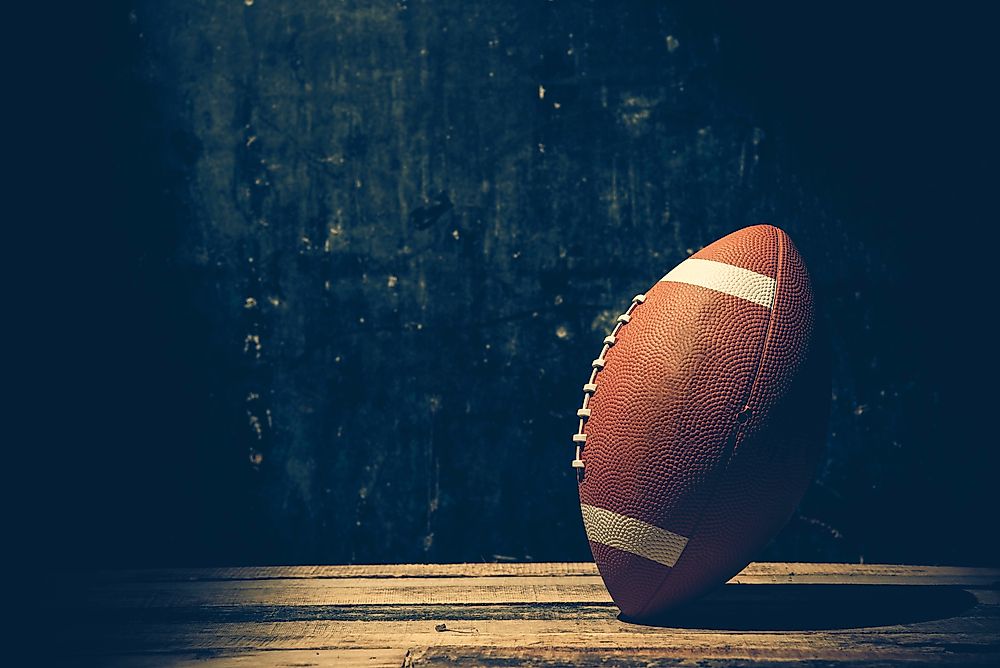 American football is one of the country's most beloved sports. 