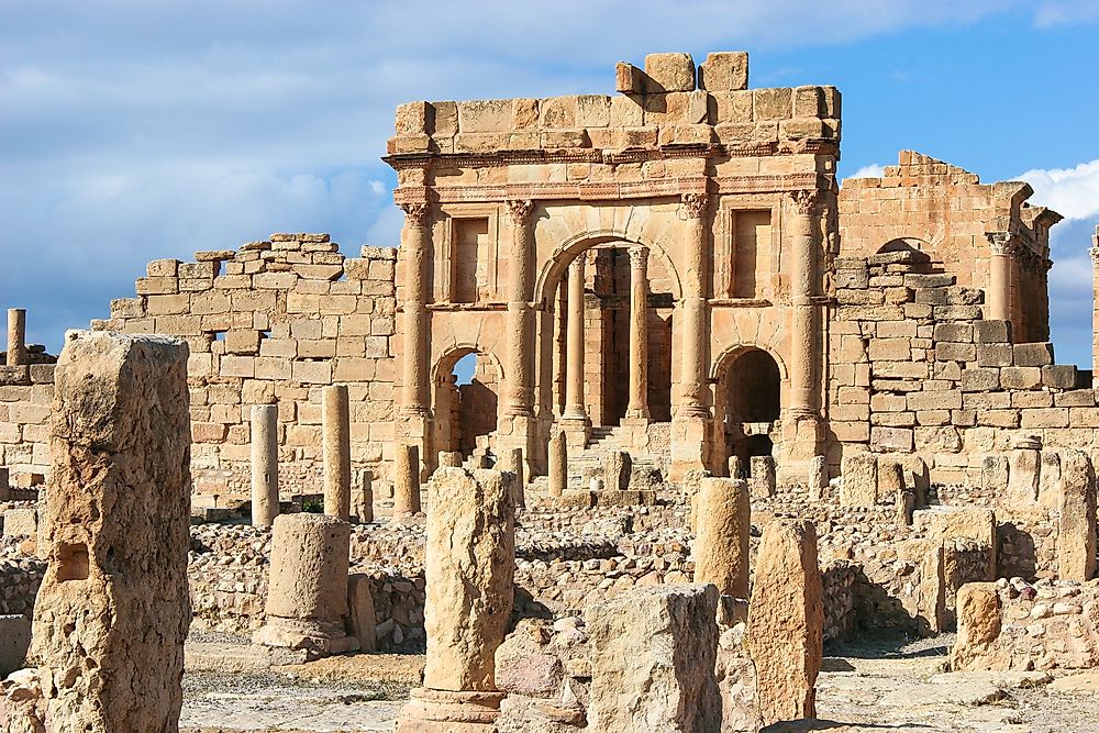 Carthage roman ruins.
