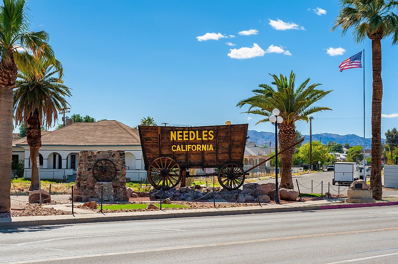 Needles, California. Editorial credit: Allard One / Shutterstock.com