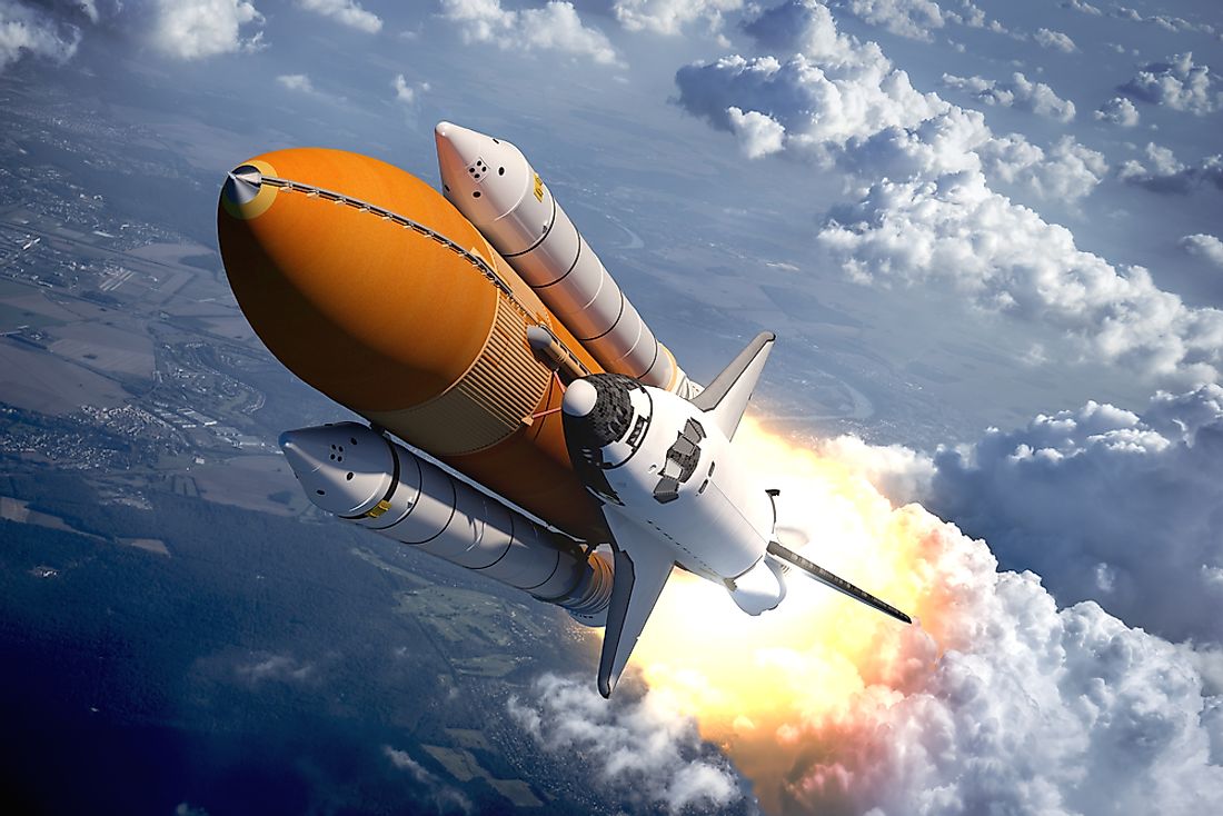 Traveling on a space shuttle is risky business.