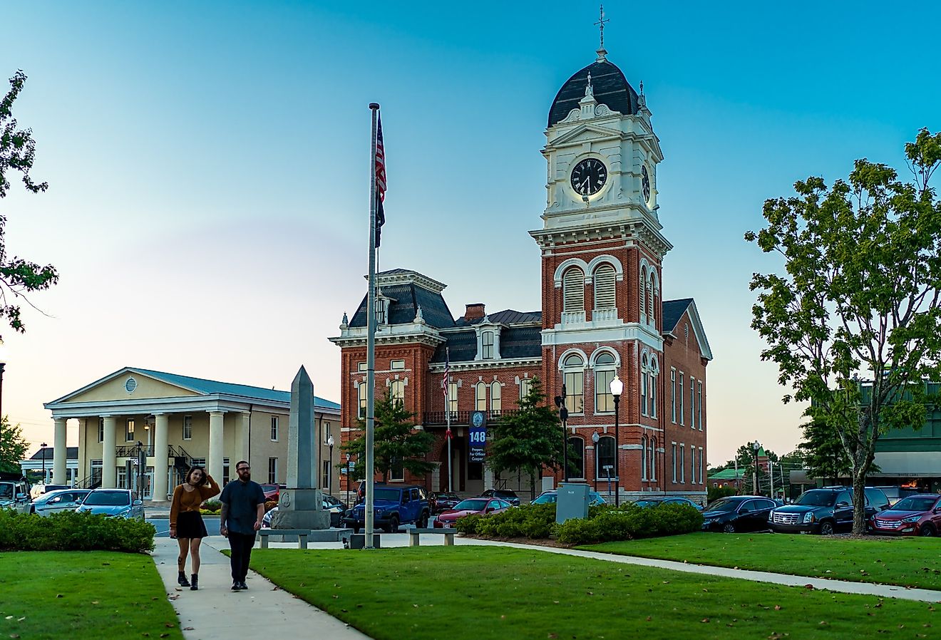 Downtown Covington, Georgia. Image credit Georges_Creations via Shutterstock