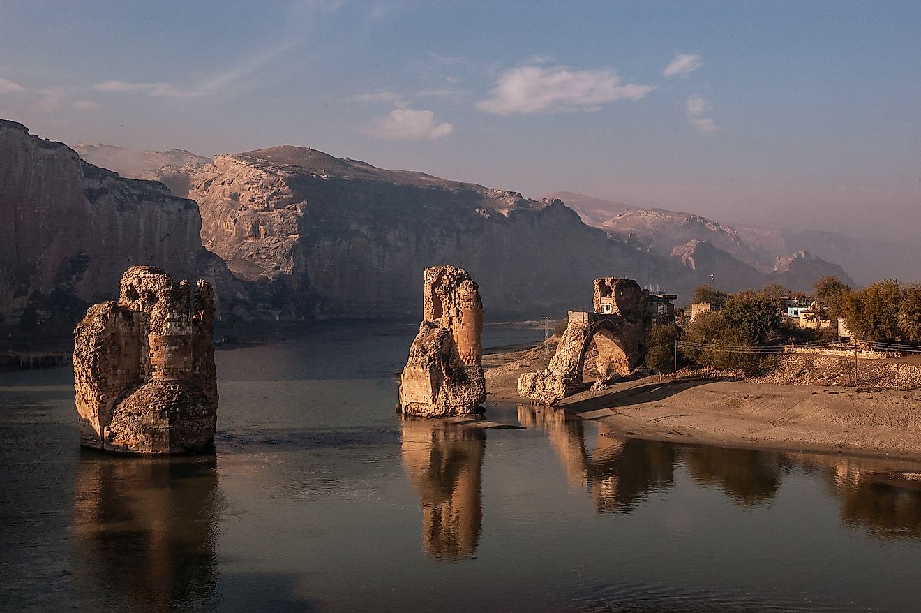 Tigris River, Editorial credit: John Wreford / Shutterstock.com