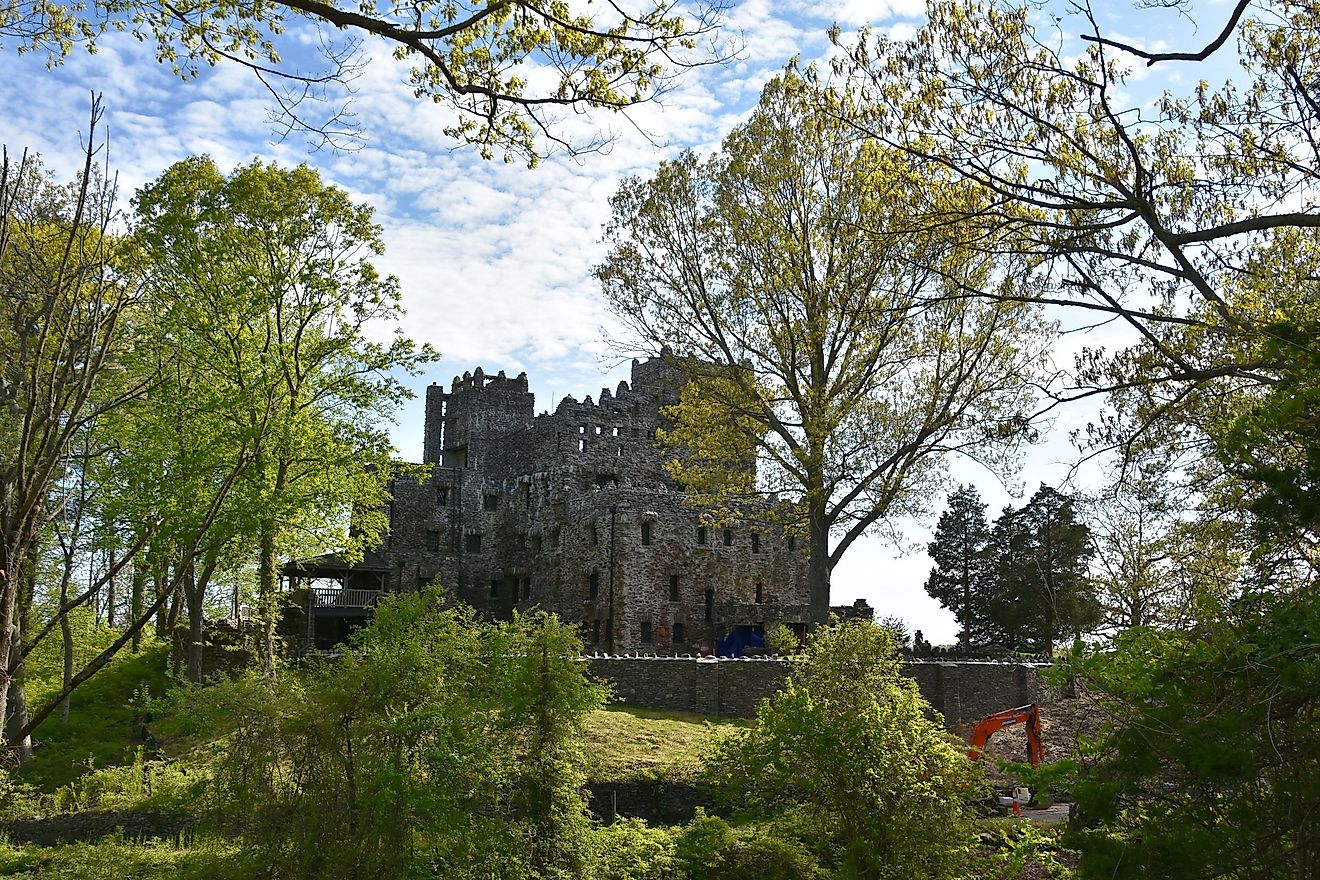 Gillette Castle State Park in East Haddam, Connecticut.