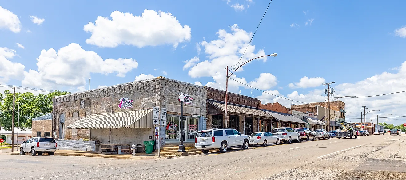 Palestine, Texas, USA. Editorial credit: Roberto Galan / Shutterstock.com