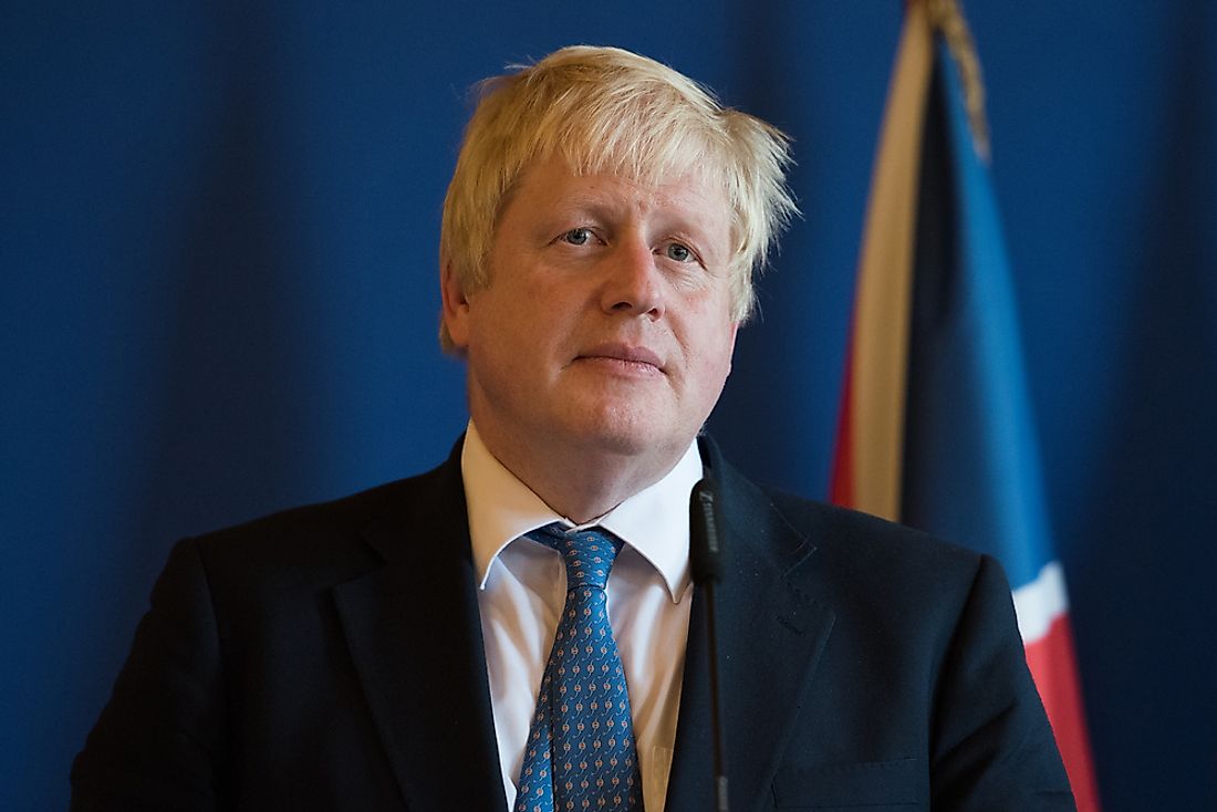 Boris Johnson in 2016. Editorial credit: Frederic Legrand - COMEO / Shutterstock.com. 