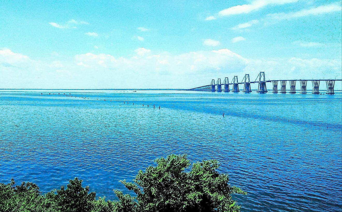 Lake Maracaibo, Venezuela.