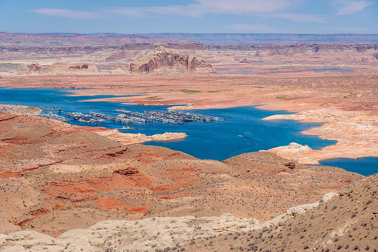 Severe Drought at Lake Powell 