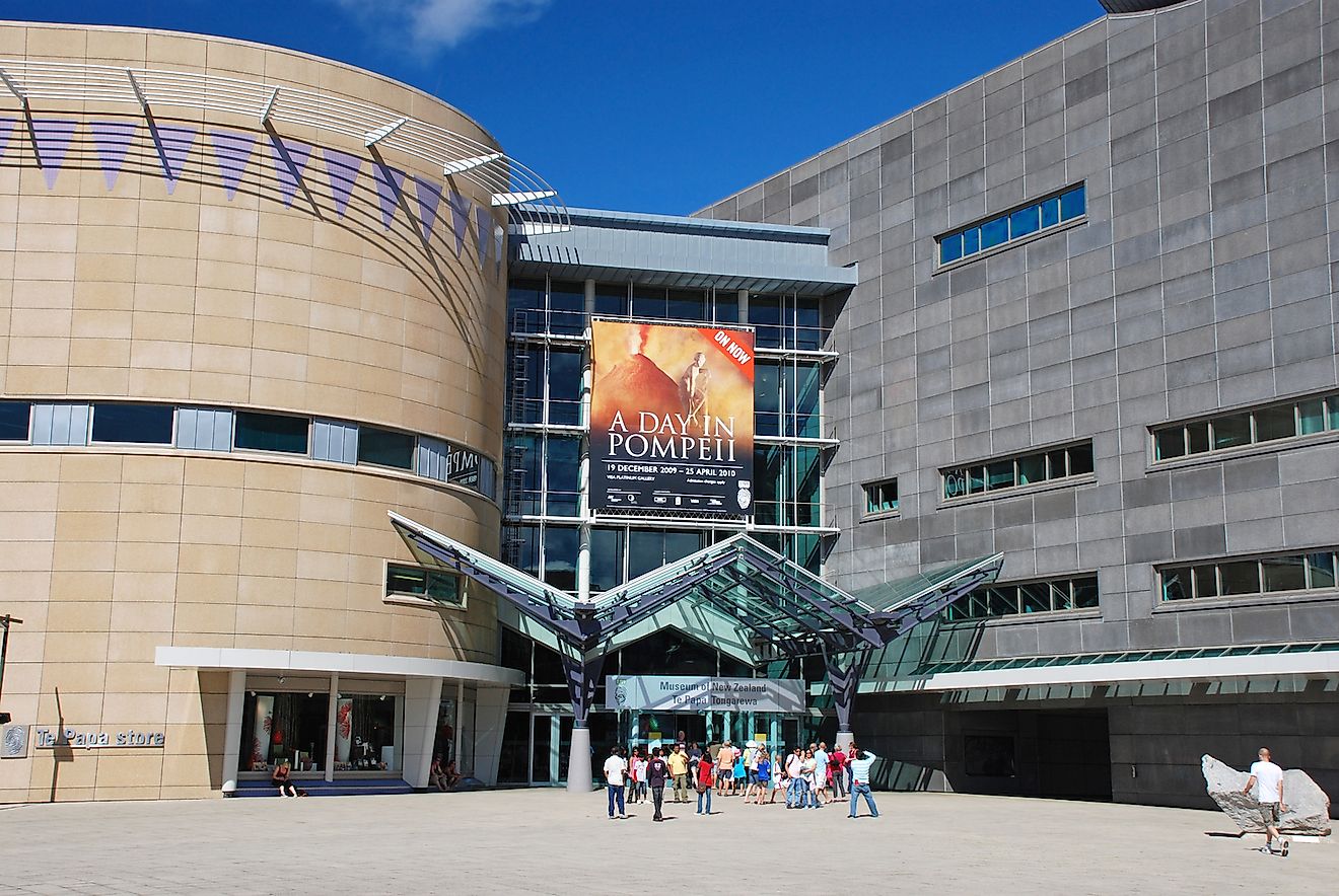 Museum of New Zealand Te Papa Tongarew. Image credit: Jiri Foltyn/Shutterstock.com