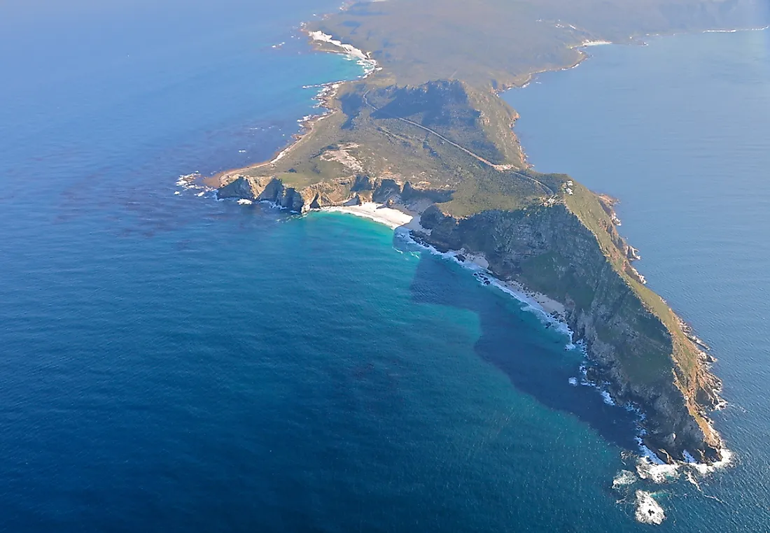 Cape of Good Hope in South Africa.