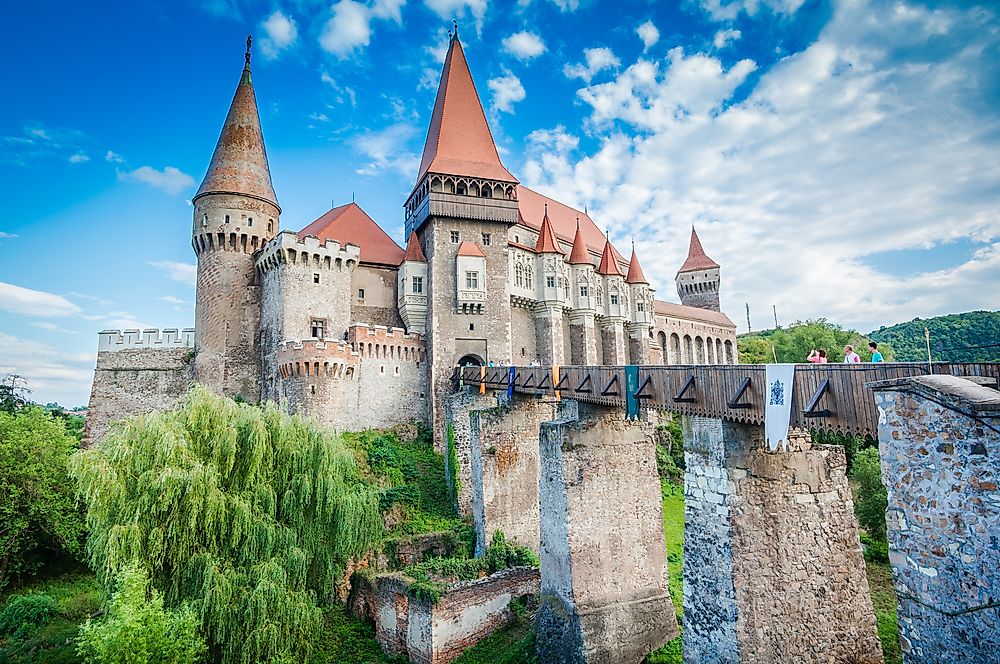 Corvin Castle in Romania.