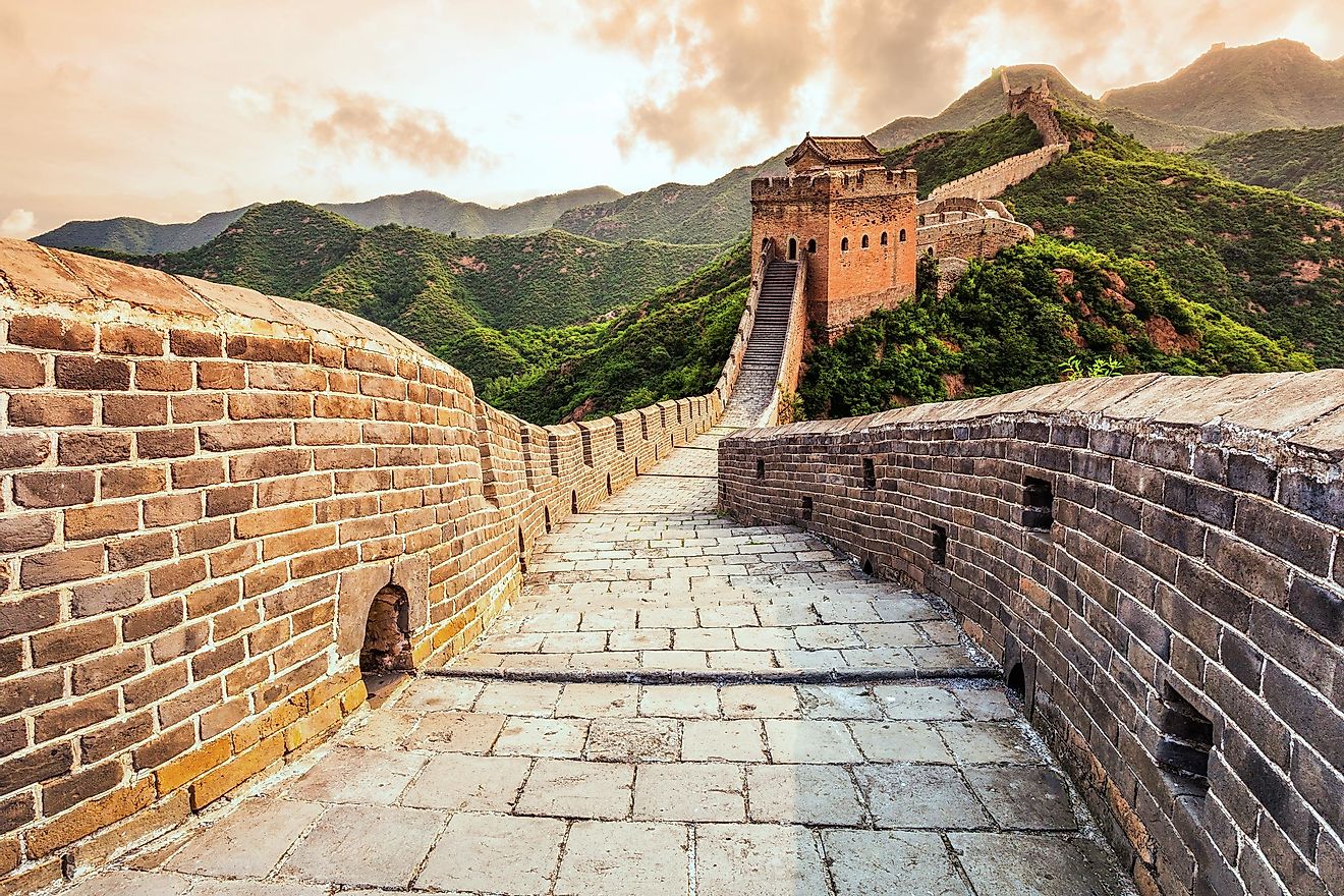 The Great Wall of China is one the seven wonders of the world