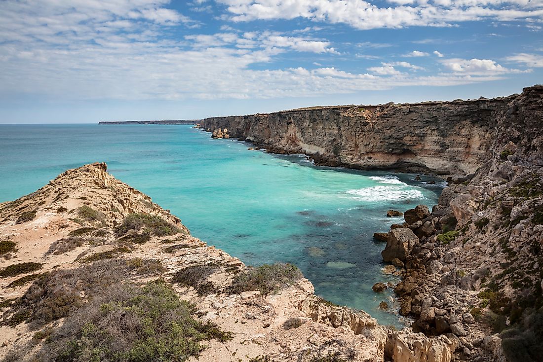 Great Australian Bight Marine National Park. Editorial credit: Michael R Evans / Shutterstock.com.