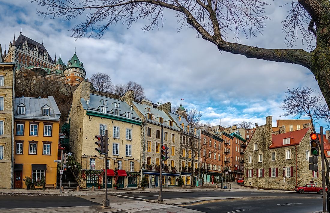Lower Old Town, Quebec City, Quebec. 