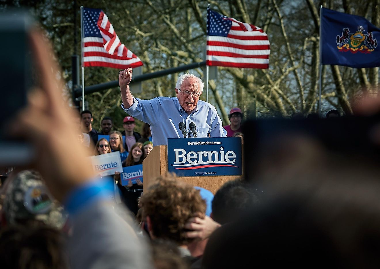 Bernie Sanders seems like the best candidate to fight climate change. Photo by Vidar Nordli-Mathisen on Unsplash