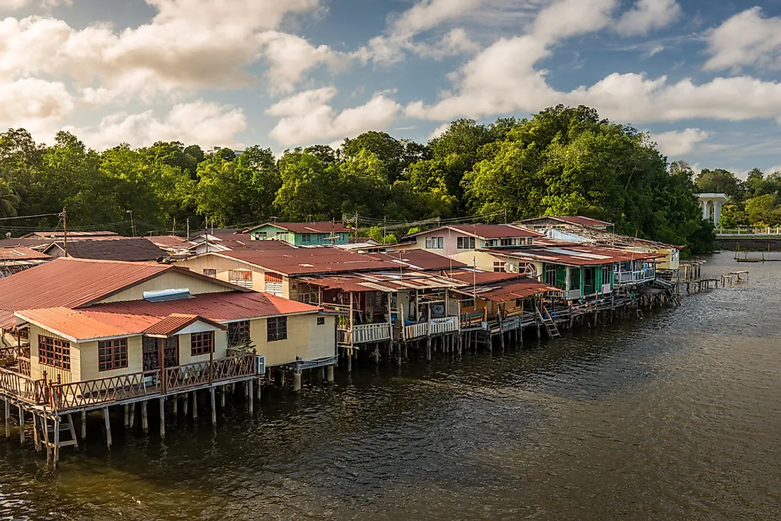 Kampong Ayer, Brunei. 