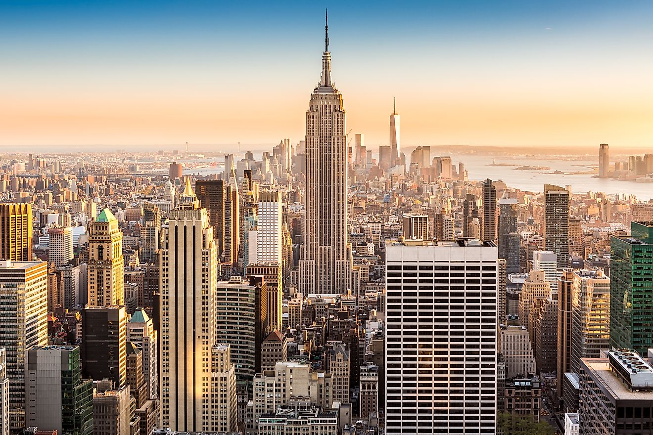 Skyline of New York City