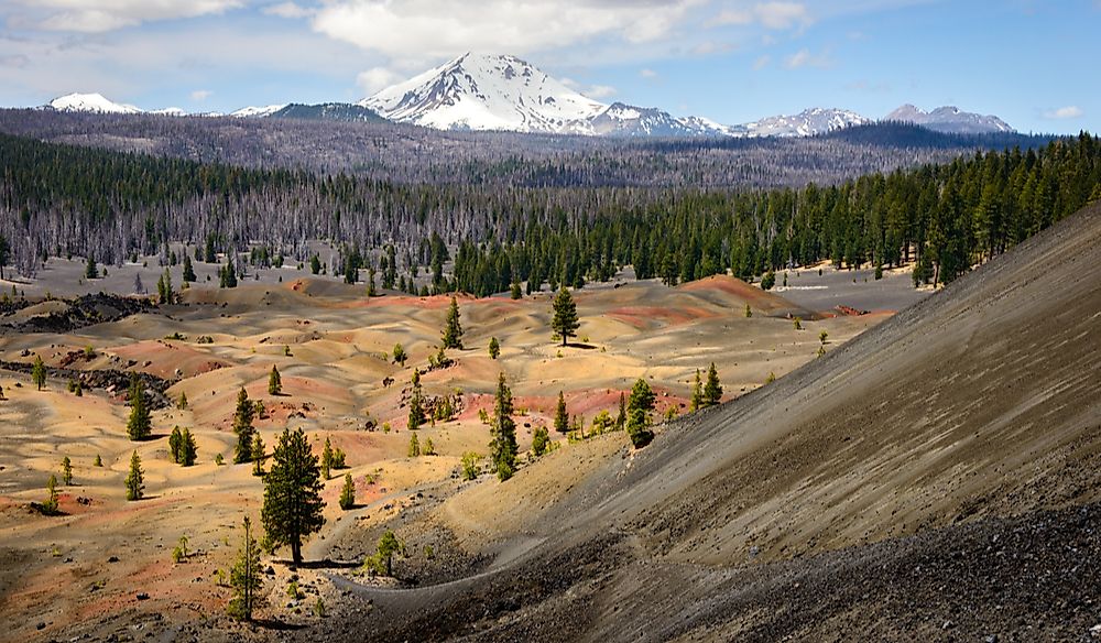 Lassen Volcanic National Park in California.