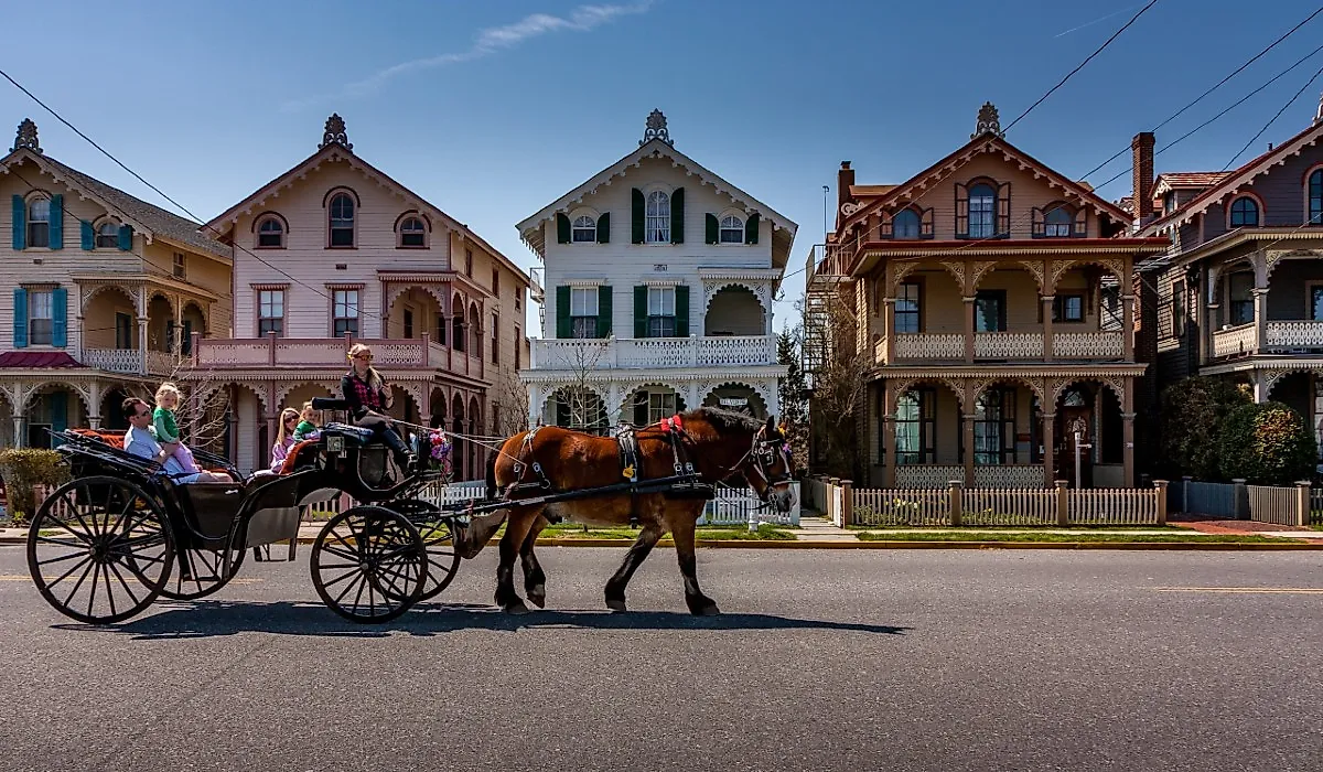 Carriage ride in Cape May, New Jersey