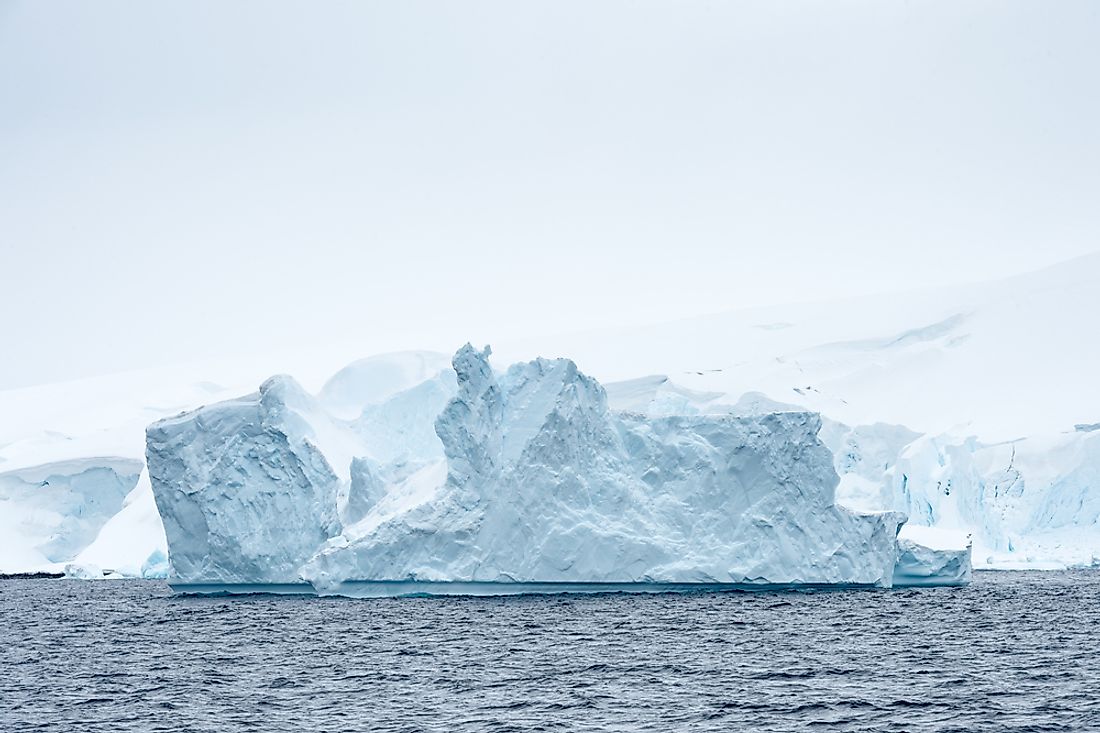 The melting of Antarctica continues to be a major environmental concern. 