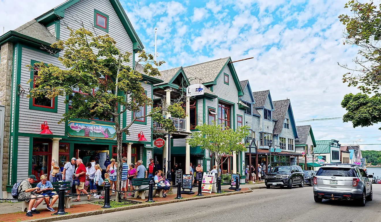 Bar Harbor, Maine. Image by Darryl Brooks via Shutterstock.