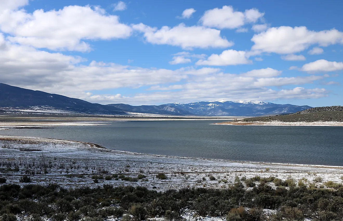 Looking south across the reservoir. By Jeffrey Beall  CC BY 4.0
