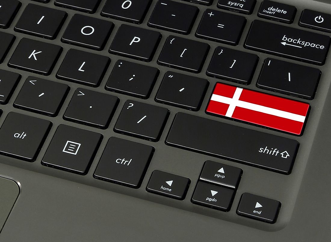 Denmark ranks highest in terms of e-government accessibility. 