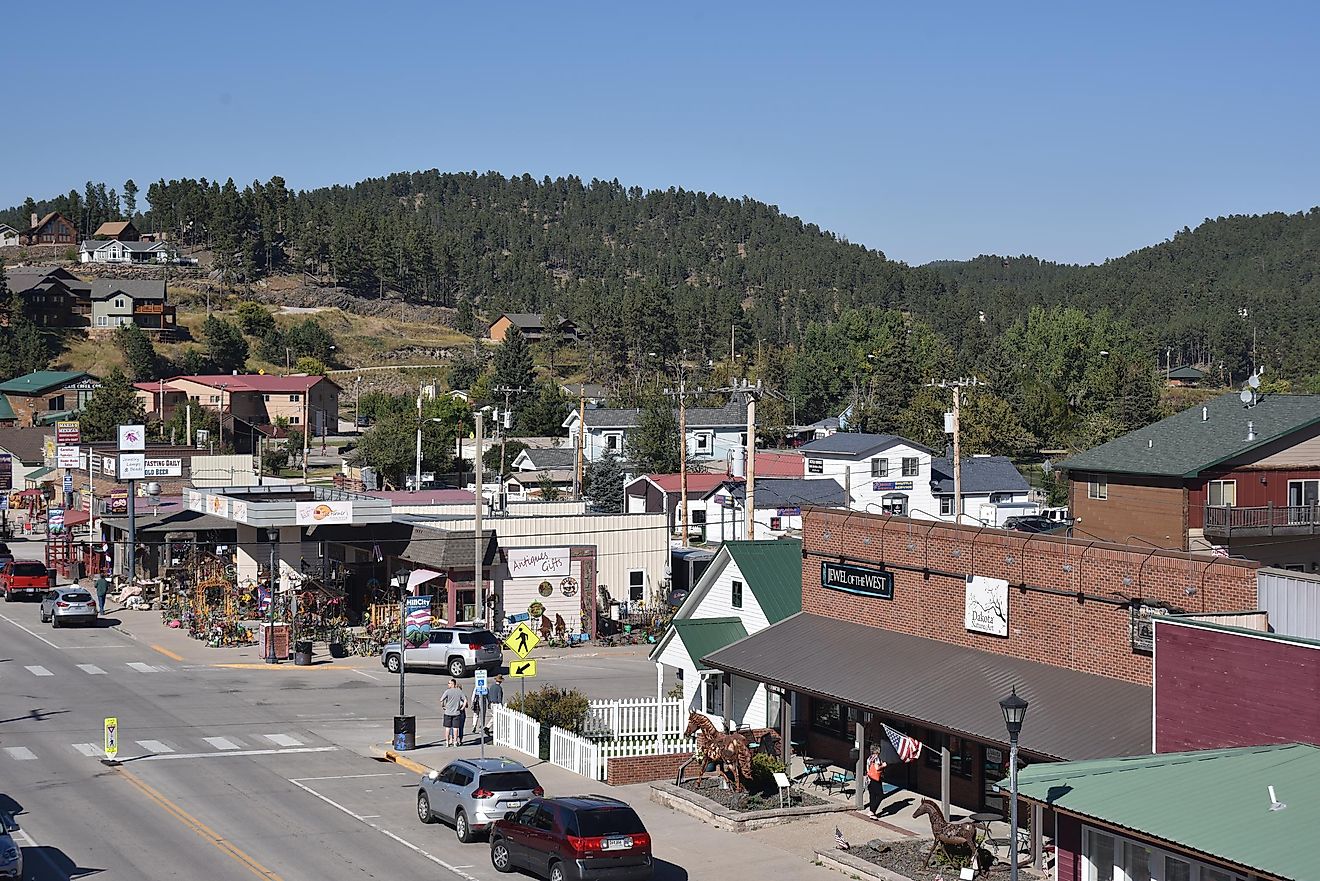 Main street in Hill City, South Dakota, via Paul R. Jones / Shutterstock.com