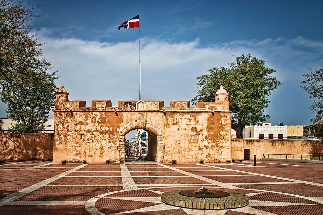 The Puerta del Conde in Santo Domingo's Independence Park.
