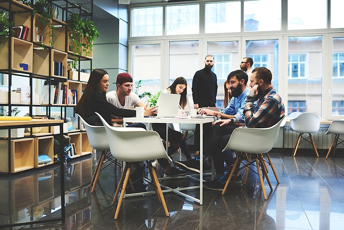 Startups are emerging as a new popular type of workplace. 