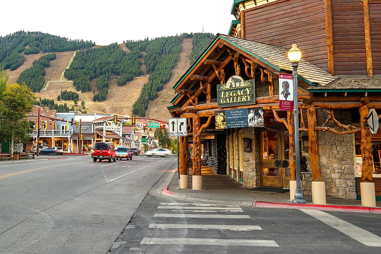 Jackson, Wyoming. Editorial credit: f11photo / Shutterstock.com