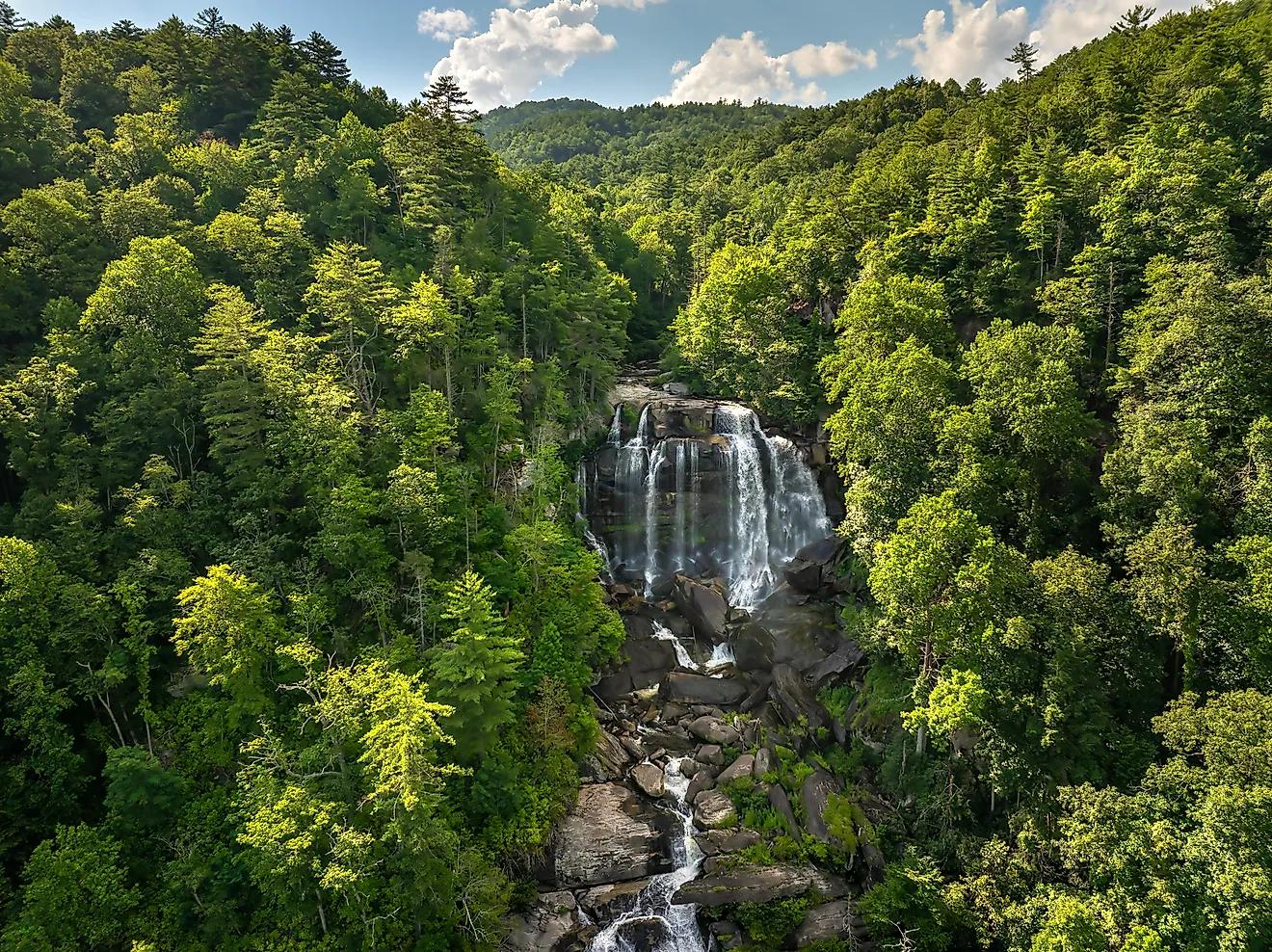 Whitewater Falls, North Carolina. 