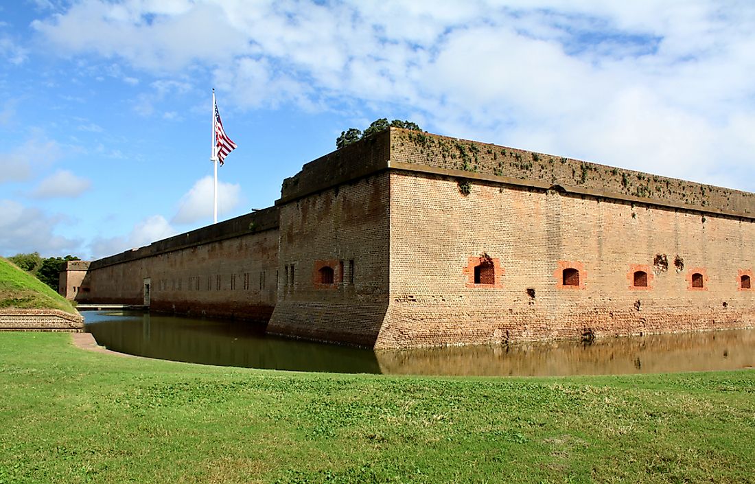 Fort Pulaski was among the strongest fortifications that existed at the time.