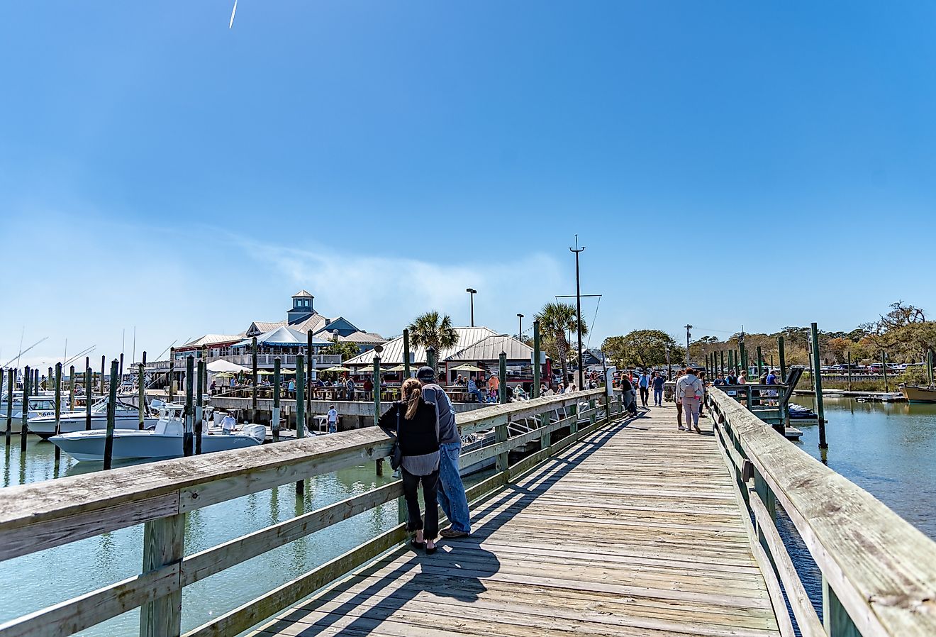 Marsh Walk in Murrells Inlet, South Carolina. Image credit Chris Perello via Shutterstock