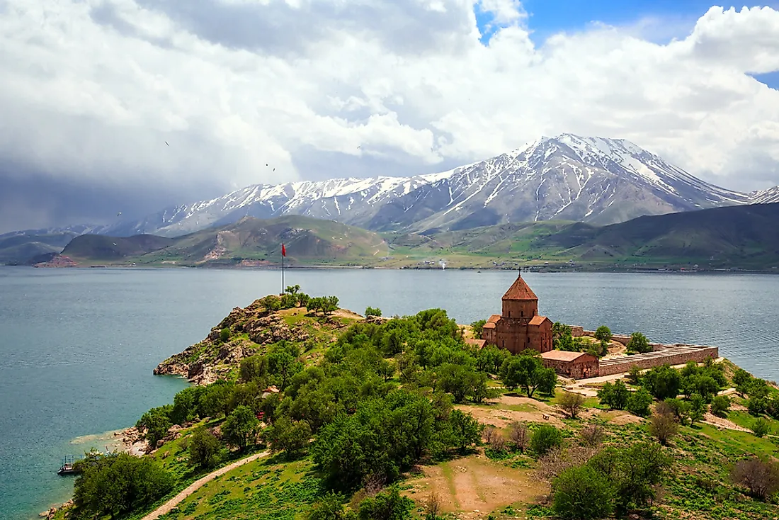 Lake Van, eastern Turkey. 