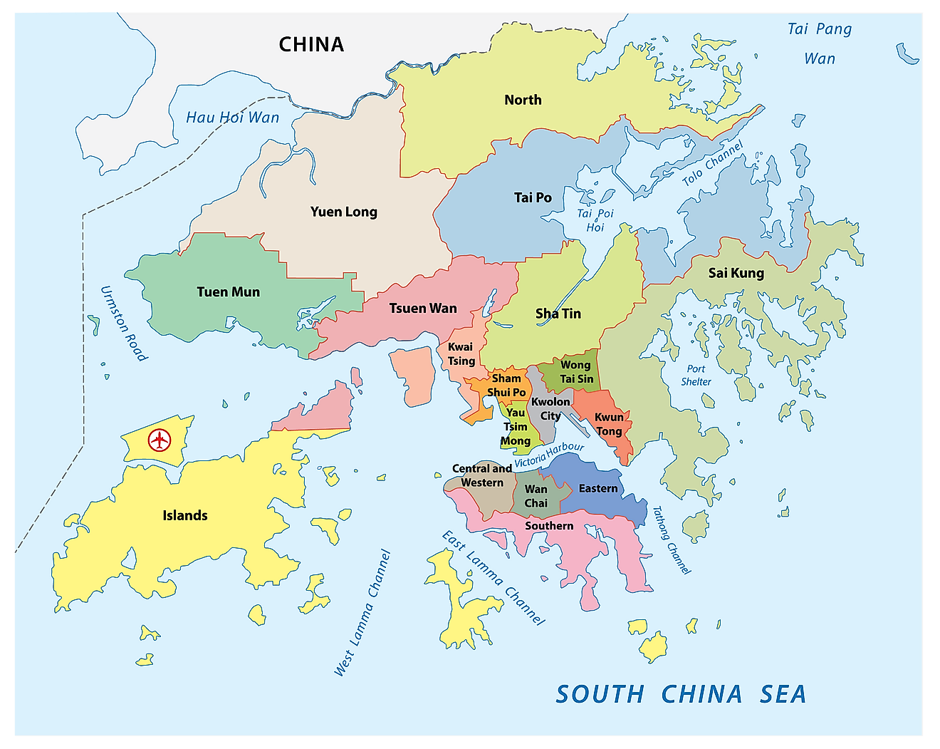 Hong Kong Maps And Facts World Atlas