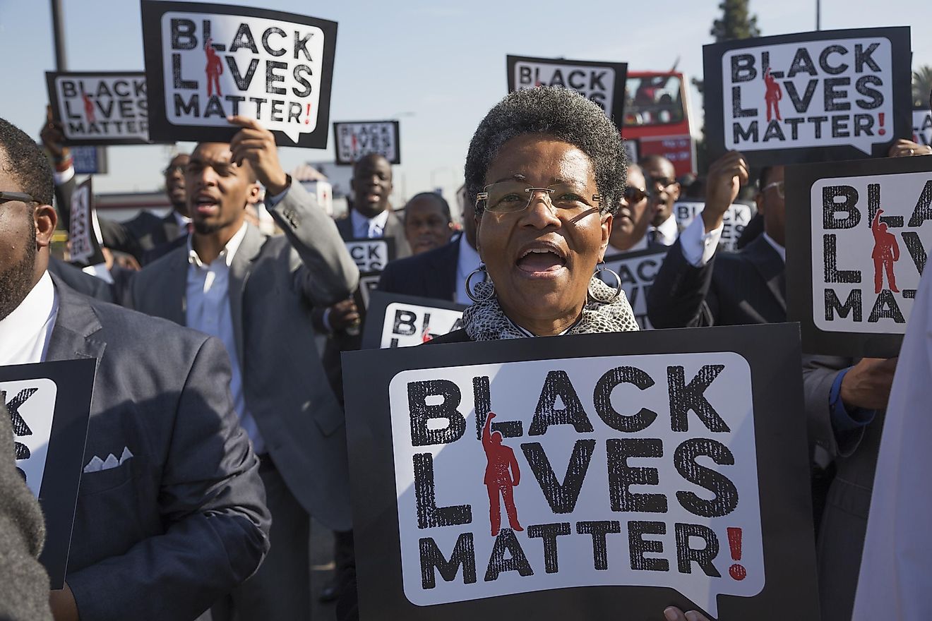 After Trayvon Martin’s killer was released in 2013, high-school students started to protest against this crime. Image credit: Joseph Sohm / Shutterstock.com