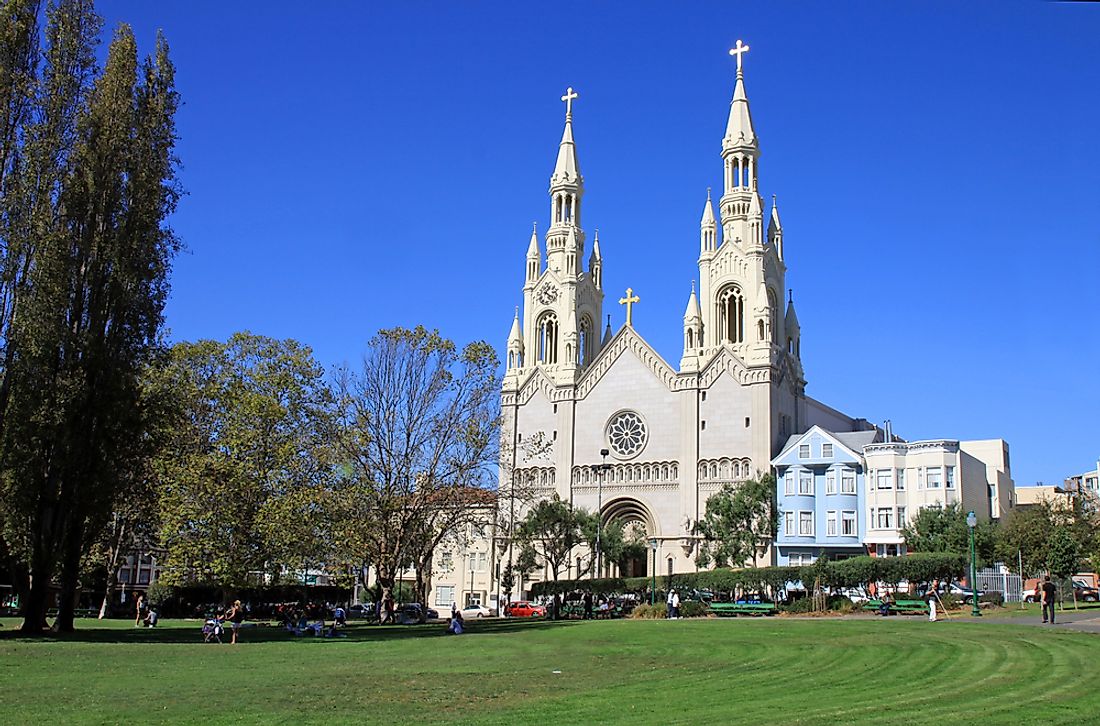 St. Peter and Paul Church in San Francisco, United States .