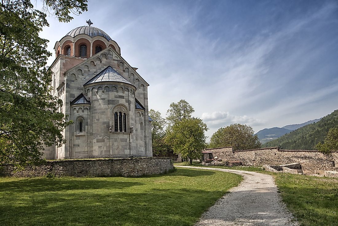 The Studenica monastery. 