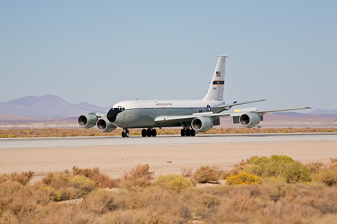 Edwards Air Force Base in California, US has several notable runways. Editorial credit: Eugene Berman / Shutterstock.com