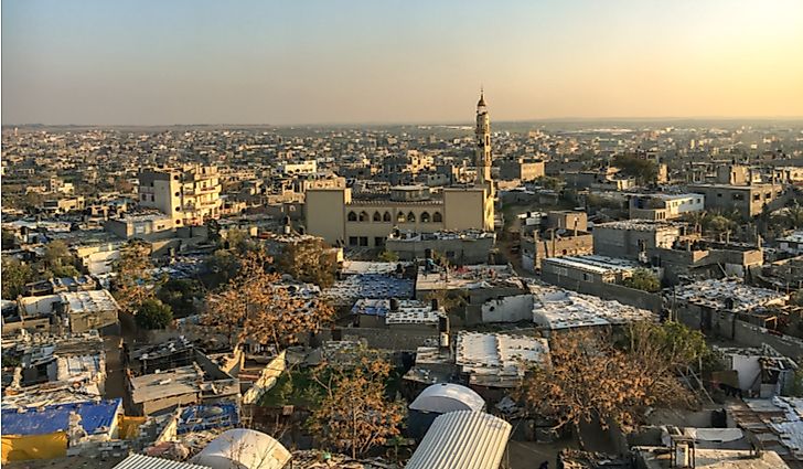 The Gaza Strip. Editorial credit: Val_Yankin / Shutterstock.com. 