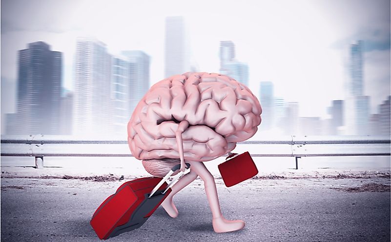 Brain drain and reverse brain drain are antagonistic to each other.
