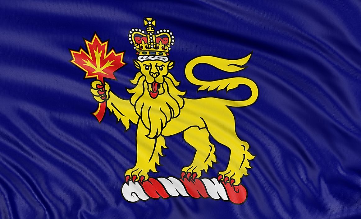 The flag of the Governor General of Canada. 