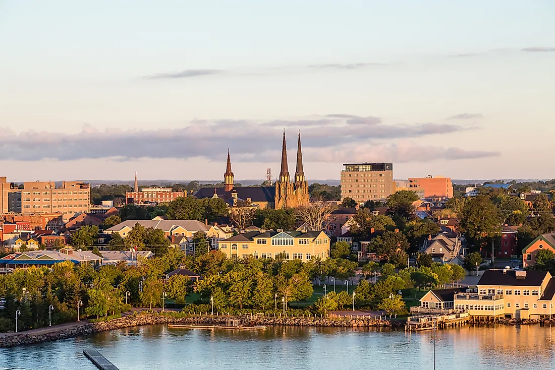 Charlottetown, Prince Edward Island, Canada. 