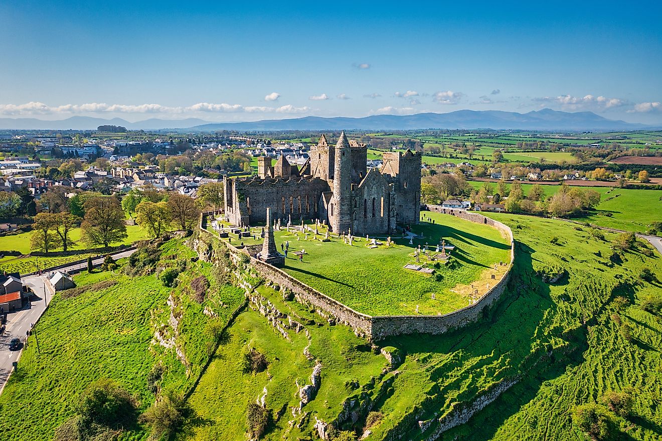 The Rock of Cashel - historical site located at Cashel, County Tipperary, Ireland.