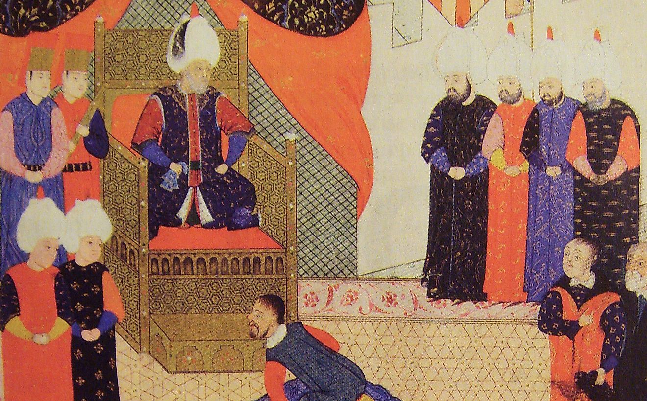 Portrait of Suleiman The Magnificent.