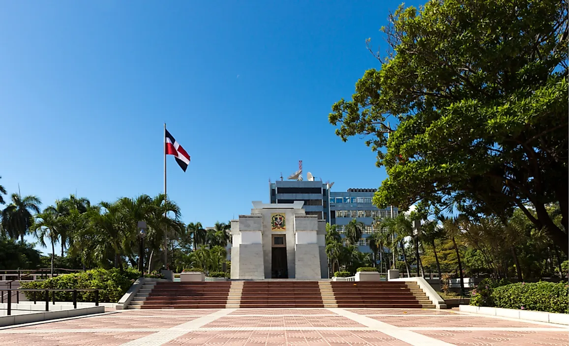 Independence Park in Santo Domingo, Dominican Republic. 